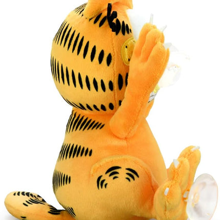 Garfield 8 Inch Suction Cup Window Clinger - Scared