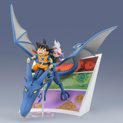 Tamashii Nations - Figuarts ZERO Dragon Ball DAIMA - Son Goku (mini) & Supreme Kai (mini) -Welcome to The Great Adventure! Collectible Figure