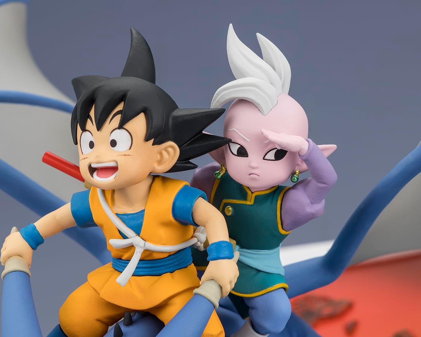 Tamashii Nations - Figuarts ZERO Dragon Ball DAIMA - Son Goku (mini) & Supreme Kai (mini) -Welcome to The Great Adventure! Collectible Figure