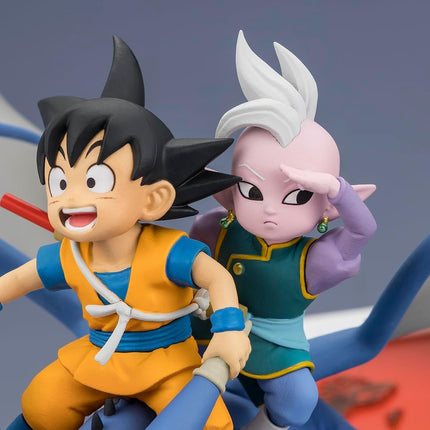 Tamashii Nations - Figuarts ZERO Dragon Ball DAIMA - Son Goku (mini) & Supreme Kai (mini) -Welcome to The Great Adventure! Collectible Figure