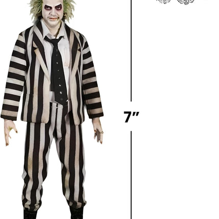 Mezco Toyz One:12 Collective Beetle Juice (1988) Beetle Juice Deluxe Edition 1/12 Scale Collectible Figure