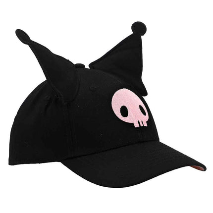 My Melody Kuromi Inspired Black Traditional Adjustable Cosplay Hat