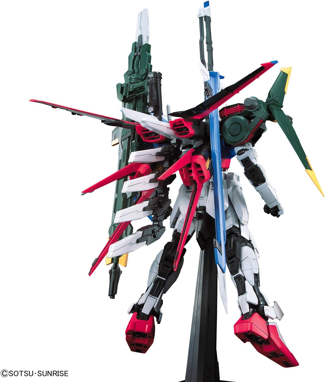 Bandai Hobby - 1/60 PG Mobile Suit Gundam Seed - GAT-X105+AQM/E-YM1 Perfect Strike Gundam Model Kit
