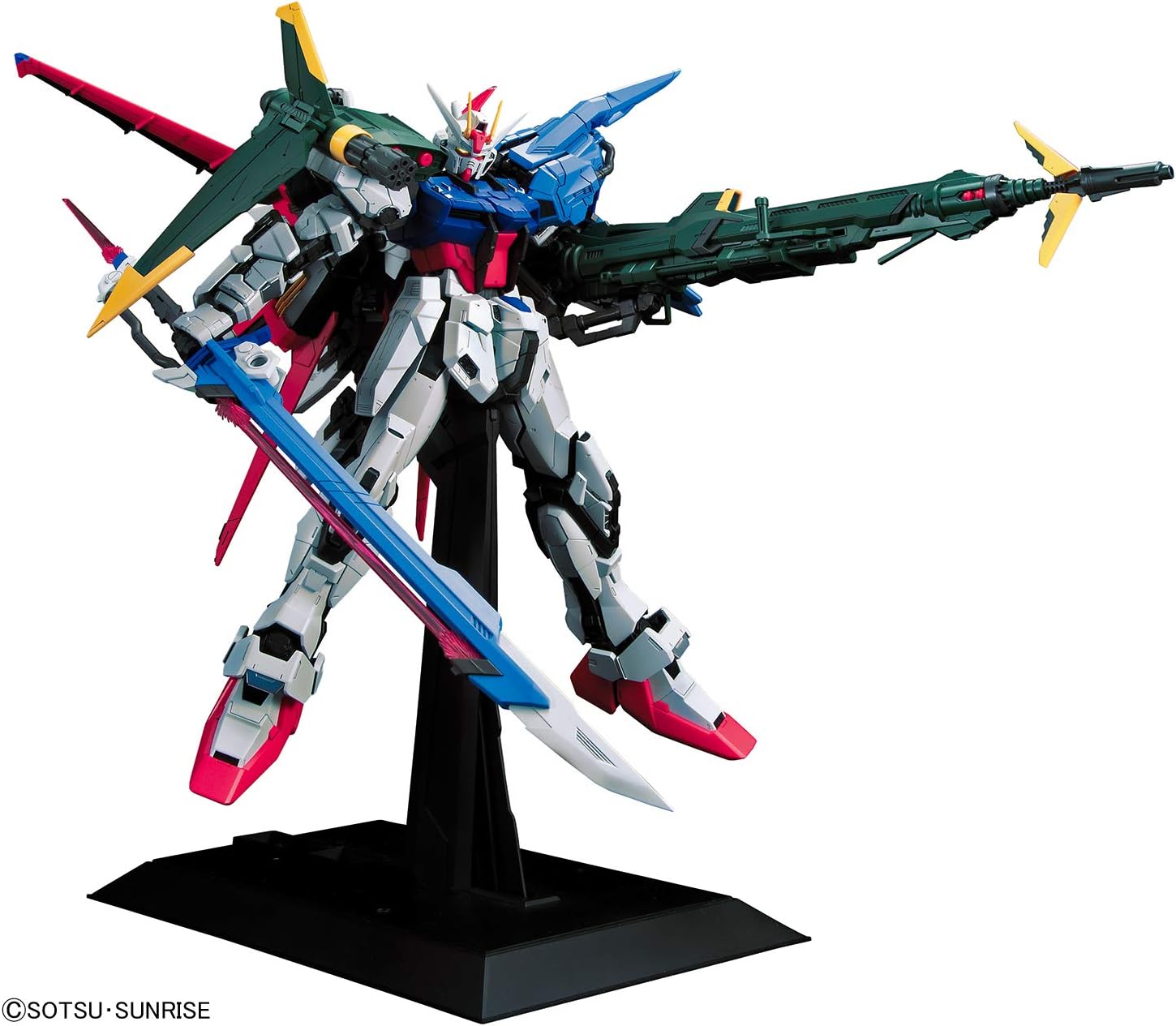 Bandai Hobby - 1/60 PG Mobile Suit Gundam Seed - GAT-X105+AQM/E-YM1 Perfect Strike Gundam Model Kit
