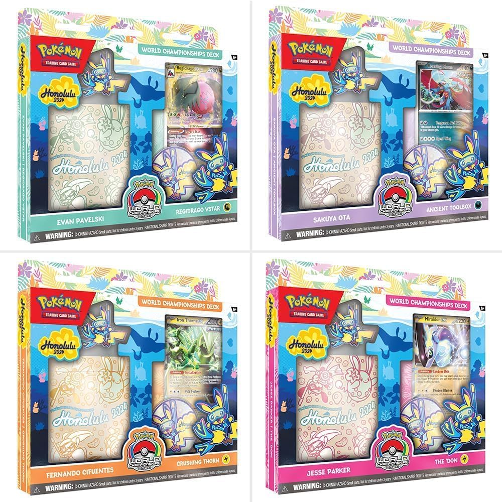 Pokémon TCG 2024 World Championships Decks (ENGLISH EDITION)