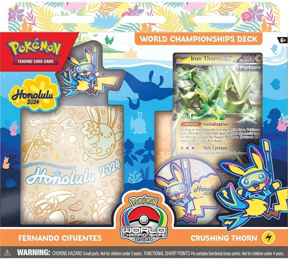 Pokémon TCG 2024 World Championships Decks (ENGLISH EDITION)