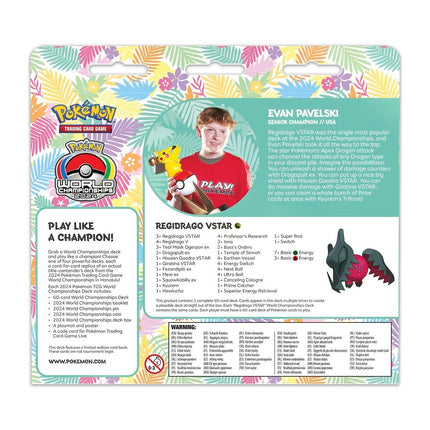 Pokémon TCG 2024 World Championships Decks (ENGLISH EDITION)