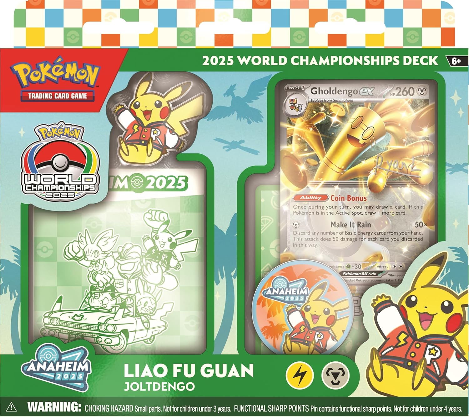 Pokemon TCG: 2025 Pokémon TCG World Championships Decks (ENGLISH EDITION)