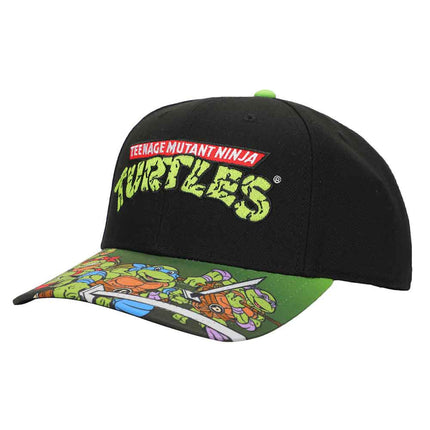 Teenage Mutant Ninja Turtles Classic Pre-Curved Bill Snapback