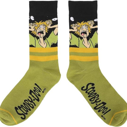 Scooby Doo Zoinks Men's 5-Pair Casual Crew Socks