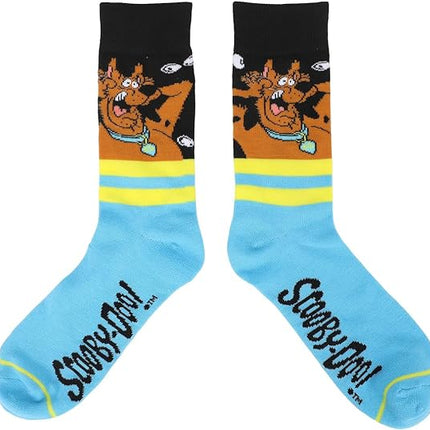 Scooby Doo Zoinks Men's 5-Pair Casual Crew Socks