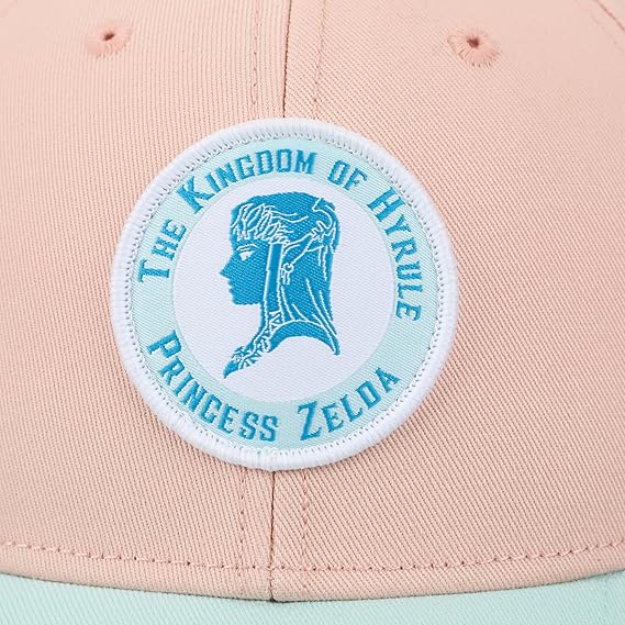 The Legend of Zelda Side Zelda Profile Women's Pink Traditional Adjustable Hat