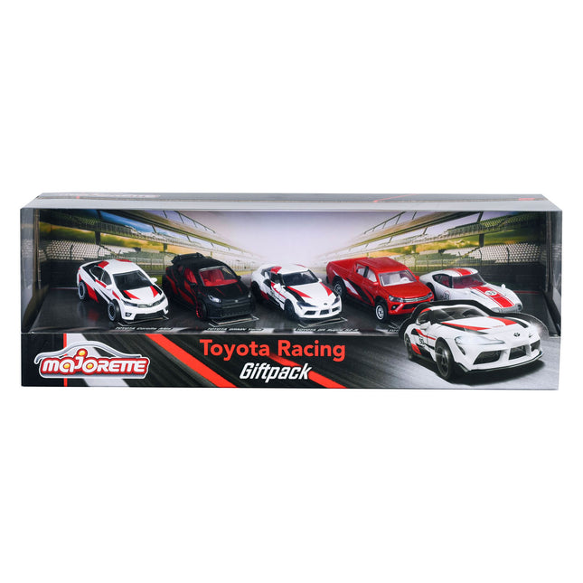 Majorette - Toyota Racing 5-Car Gift Pack - 2025