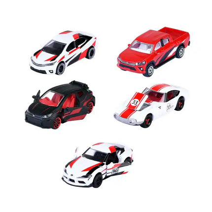 Majorette - Toyota Racing 5-Car Gift Pack - 2025