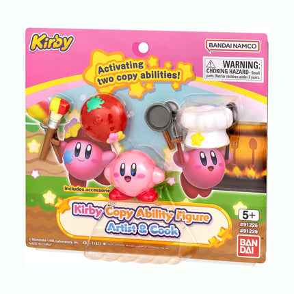 Bandai Namco - Kirby - Kirby Copy Ability Figure - Artist & Cook Mini Figure