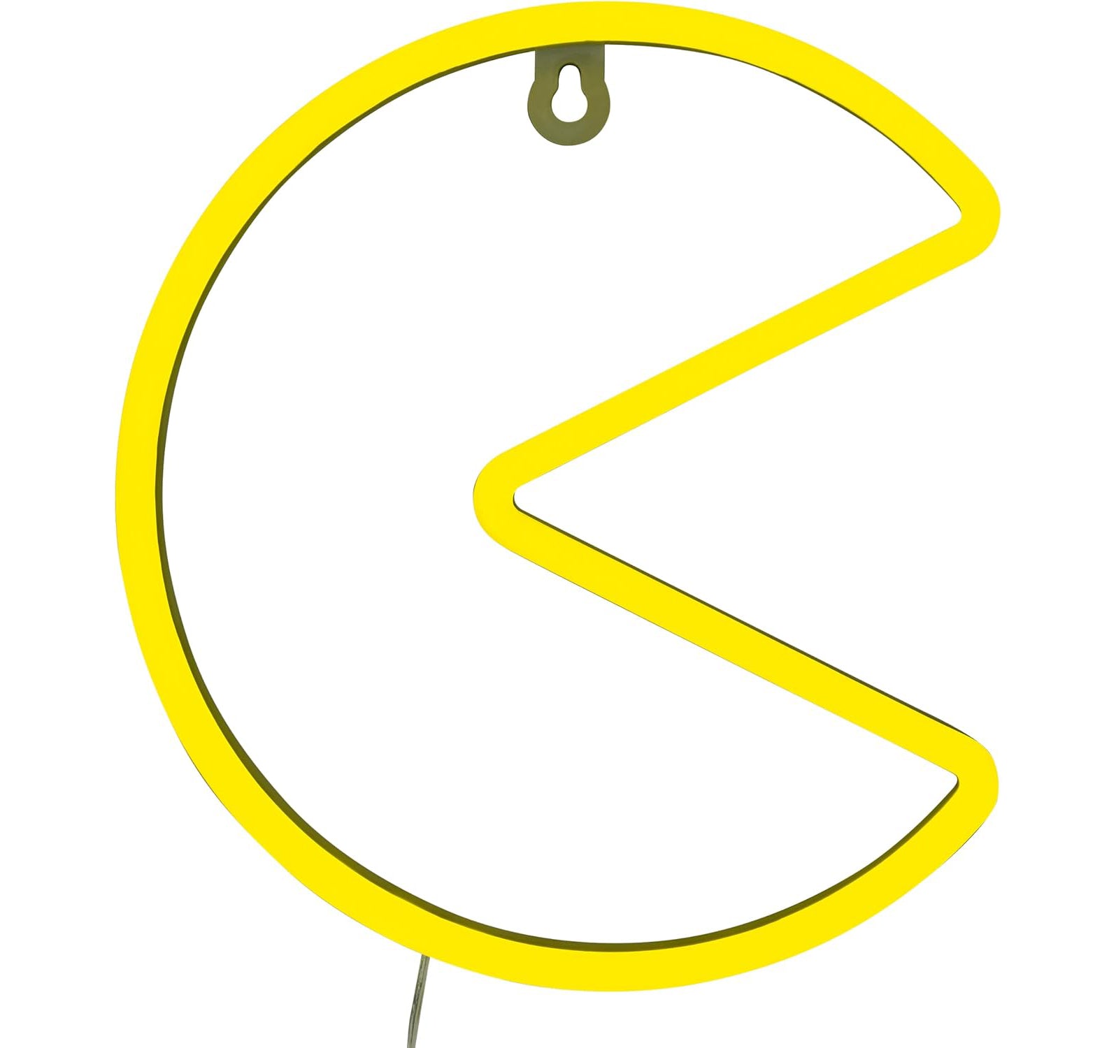 Paladone Pac-Man Neon Wall Light - Retro Arcade LED Wall Decor for Bedroom, Bar & Game Room