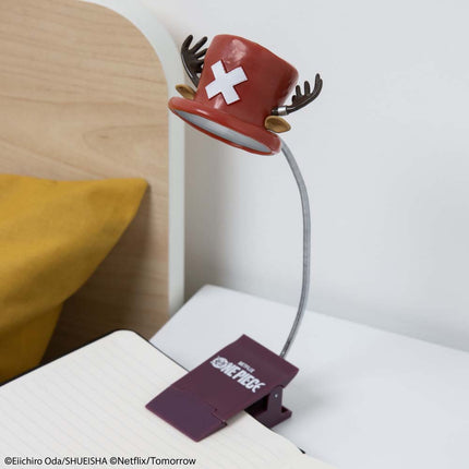 Paladone Netflix One Piece Chopper's hat Clip Book Light – LED Clip Lamp with Flexible Arm, Battery Powered