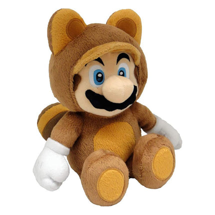 Super Mario Plush Raccoon Tanooki Mario, 9"