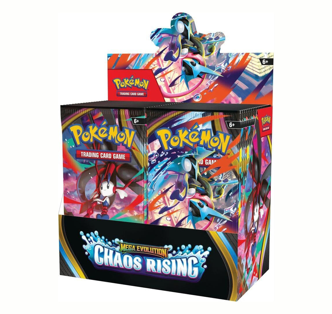 Pokémon TCG: Mega Evolution, Chaos Rising "SEALED" Booster Box (ENGLISH EDITION)