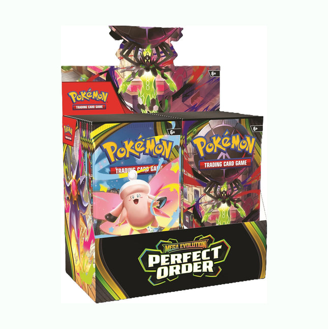 Pokemon TCG Mega Evolution: Perfect Order "SEADLED" Booster Box (ENGLISH EDITION)