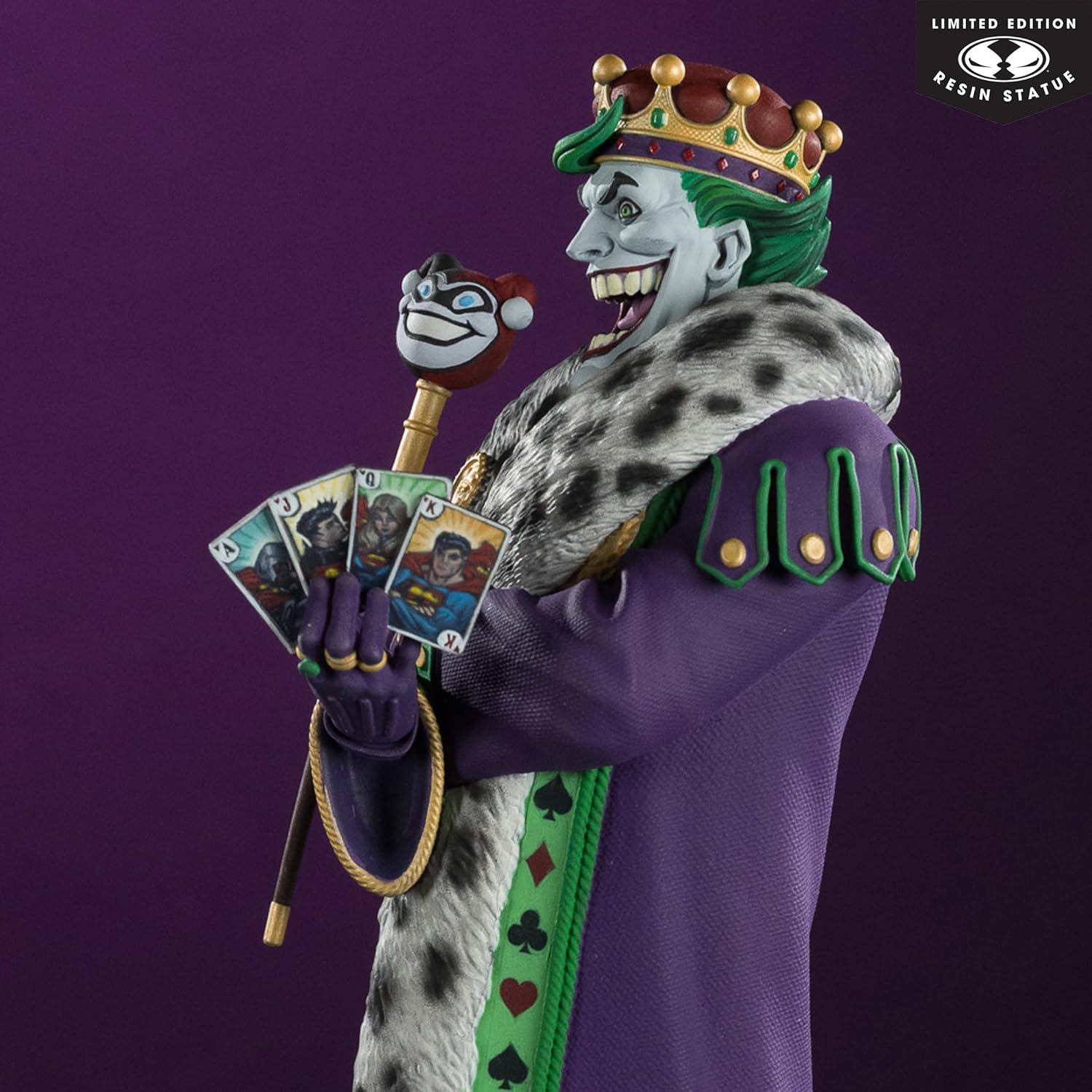 McFarlane Toys - DC Direct The Joker by Ed McGuinness (Joker Purple Craze) 1:10 Scale Resin Statue Limited Edition