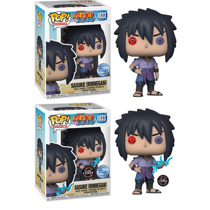 Funko POP! Animation #1023: Naruto Shippuden - Sasuke (Rinnegan) Specialti Series Exclusive