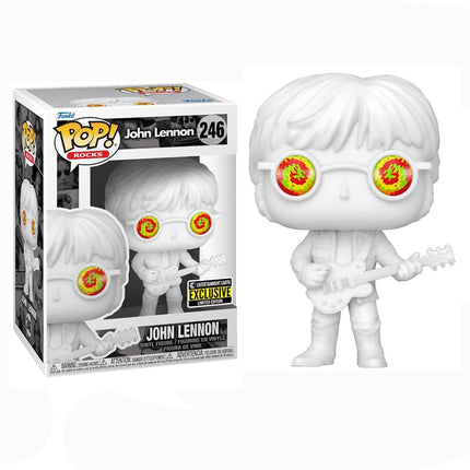 Funko Pop! Rocks #246: John Lennon with Psychedelic Shades - Entertainment Earth Exclusive