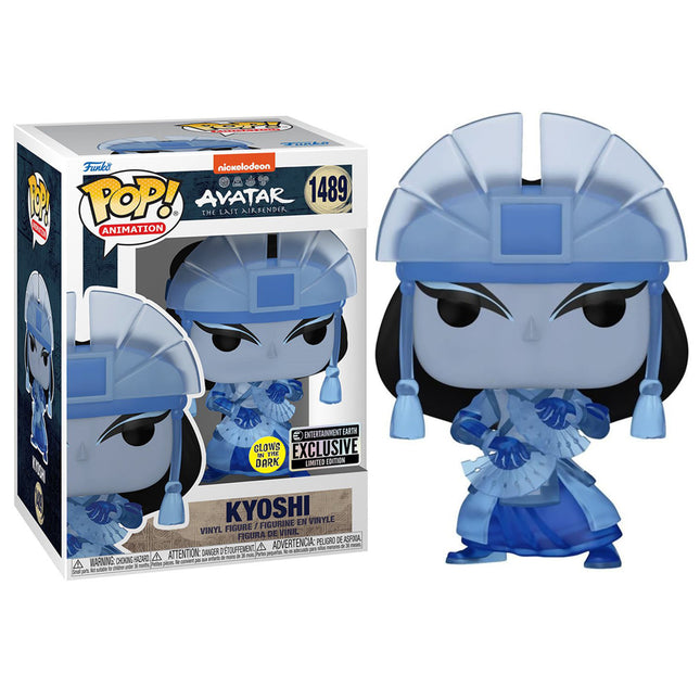 Funko POP! Animation #1489: Avatar The Last Airbender - Kyoshi (Entertainment Earth Exclusive, Glow in The Dark)