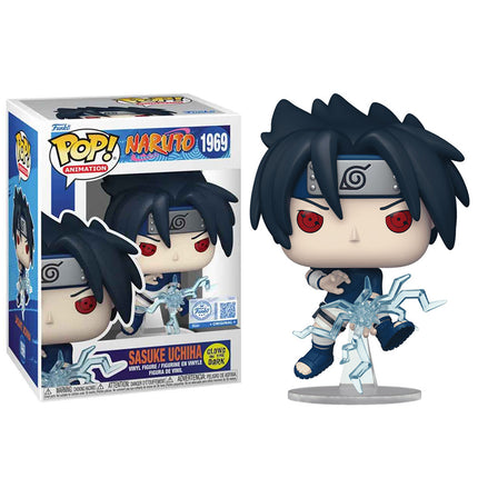 Funko POP! Animation #1969: Naruto - Sasuke Uchiha (Glow in The Dark Special Edition)