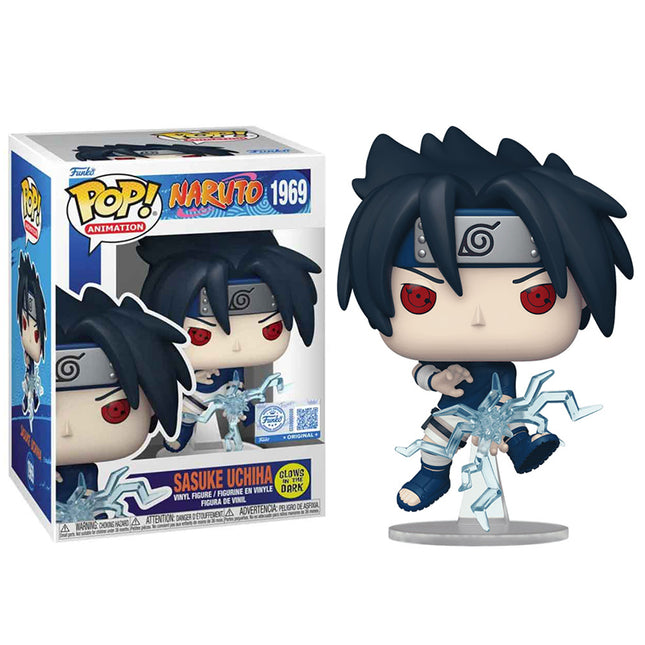 Funko POP! Animation #1969: Naruto - Sasuke Uchiha (Glow in The Dark Special Edition)