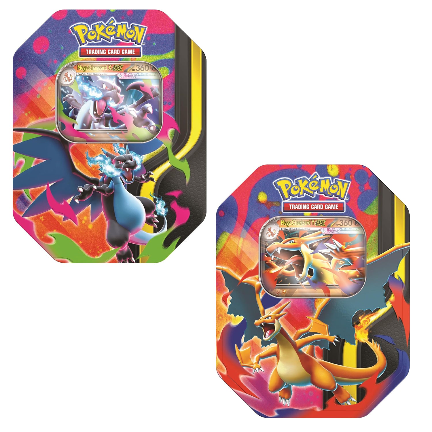 ユ*キ様 Pokémon TCG: Mega Charizard Tin メガリ Pokémon TCG: Mega Charizard Tins (ENGLISH EDITION)