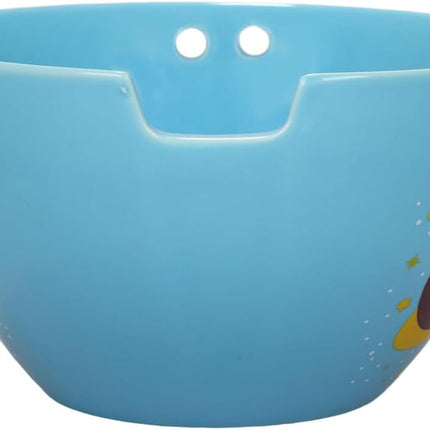 Kirby Blue Ramen Bowl with Logo and Chopsticks