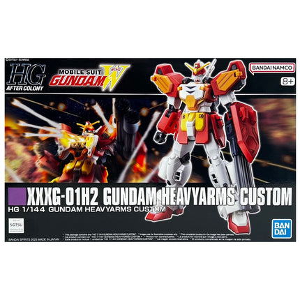 Bandai Hobby - 1/144 HG After Colony Gundam Wing - XXXG-01H2 Gundam Heavyarms Custom Model Kit