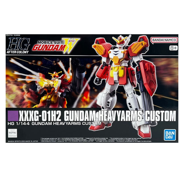 Bandai Hobby - 1/144 HG After Colony Gundam Wing - XXXG-01H2 Gundam Heavyarms Custom Model Kit