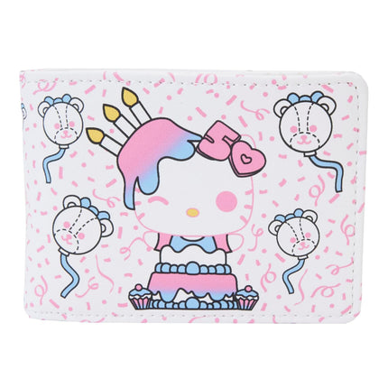 Funko Sanrio: Hello Kitty 50th Anniversary All Over Print Cake Bi-Fold Wallet