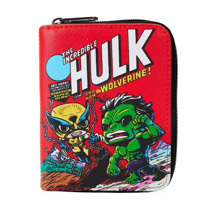 Funko Loungefly Marvel: Wolverine 50th Anniversary - The Incredible Hulk and The Wolverine Wallet
