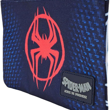 Loungefly Marvel: Spider-Verse Miles Morales Suit Nylon Zipper Pouch Wristlet
