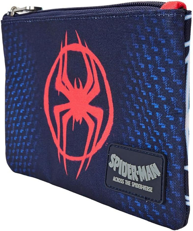 Loungefly Marvel: Spider-Verse Miles Morales Suit Nylon Zipper Pouch Wristlet
