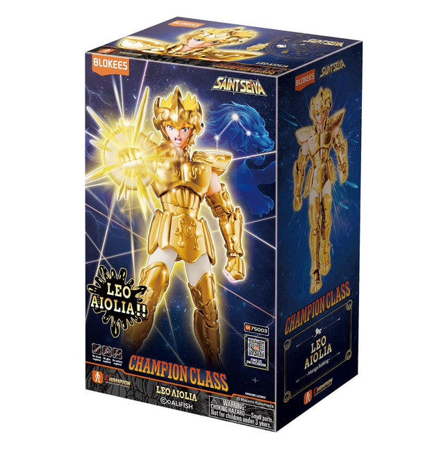 BLOKEES Figures - Saint Seiya Champion Class - Leo Aiolia Model Kit