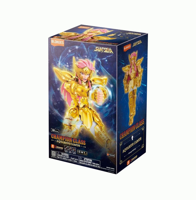 BLOKEES Figures - Saint Seiya Champion Class - Aquarius Camus Model Kit