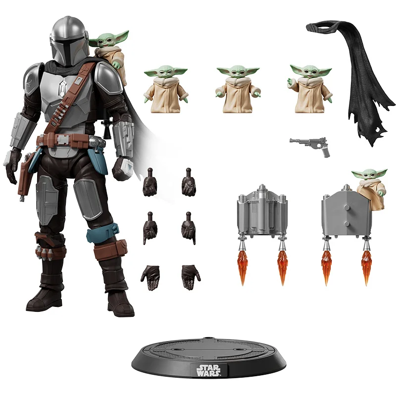 BLOKEES Figures - Star Wars Champion Class - Din Djarin & Grogu Model Kit