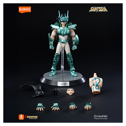 BLOKEES Figures - Saint Seiya Champion Class - Dragon Shiryu Model Kit