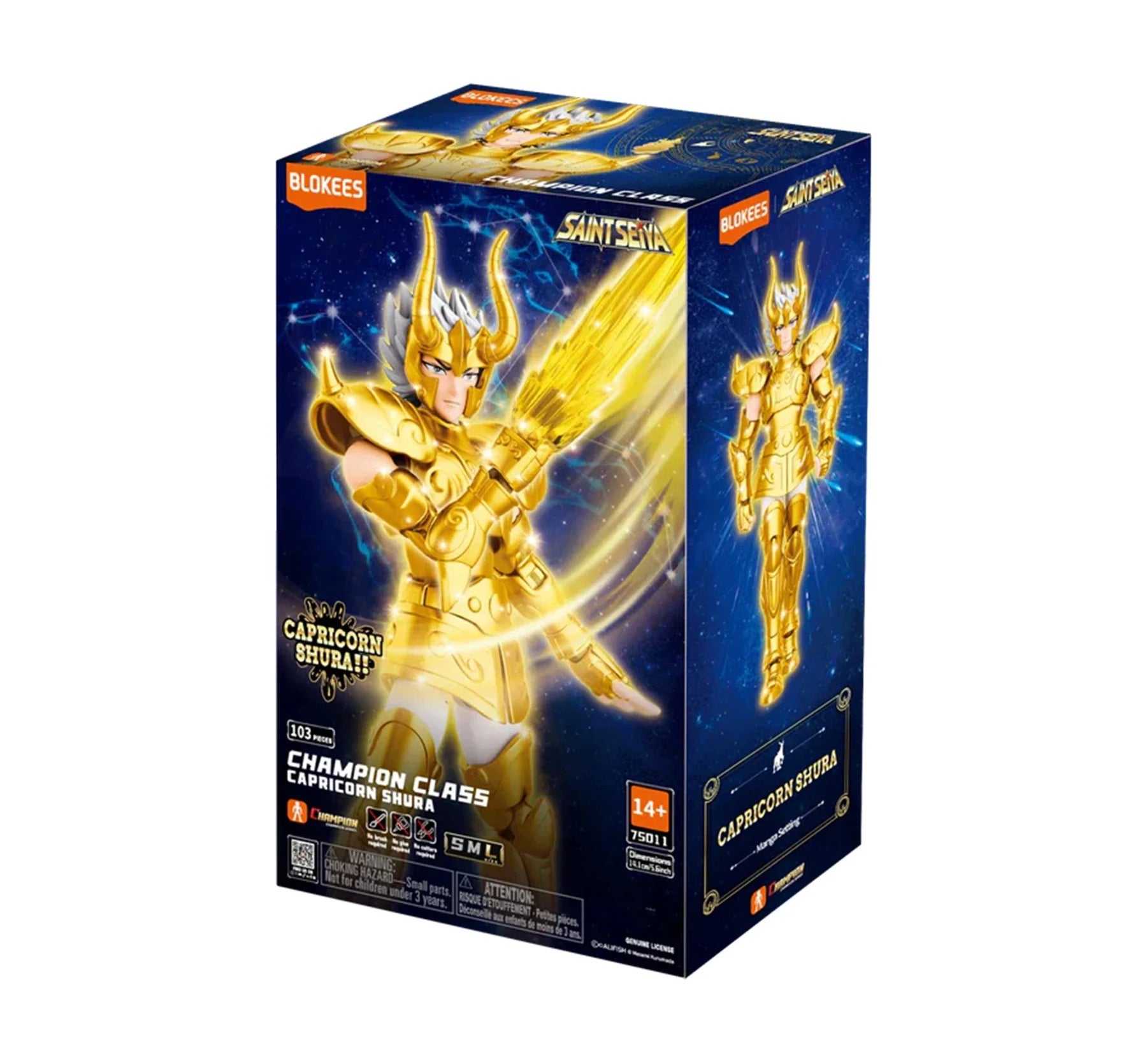 BLOKEES Figures - Saint Seiya Champion Class - Capricorn Shura Model Kit