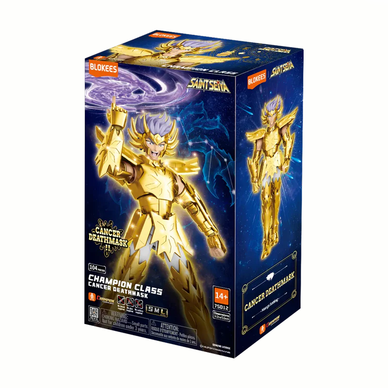 BLOKEES Figures - Saint Seiya Champion Class - Cancer Deathmask Model Kit