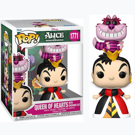 Funko POP! Disney #1771: Alice in Wonderland - Queen of Hearts with Cheshire Cat