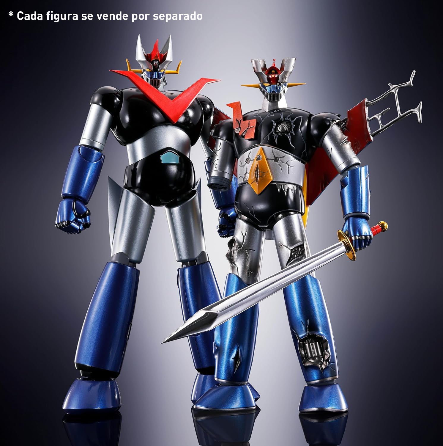 Tamashii Nations Soul of Chogokin GX-105D - Mazinger Z - Kakumeishinka - Damage ver. Action Figure