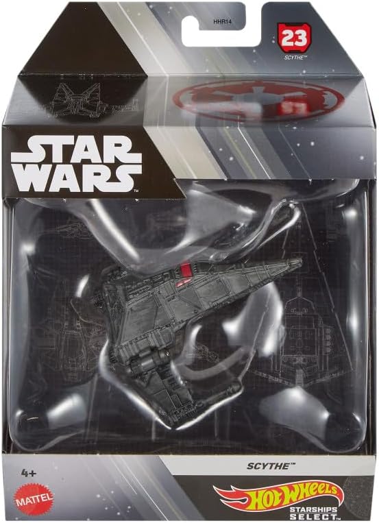 STAR WARS Hot Wheels Starships Select Premium Die-Cast Scythe Inspector Shuttle