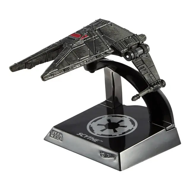 STAR WARS Hot Wheels Starships Select Premium Die-Cast Scythe Inspector Shuttle