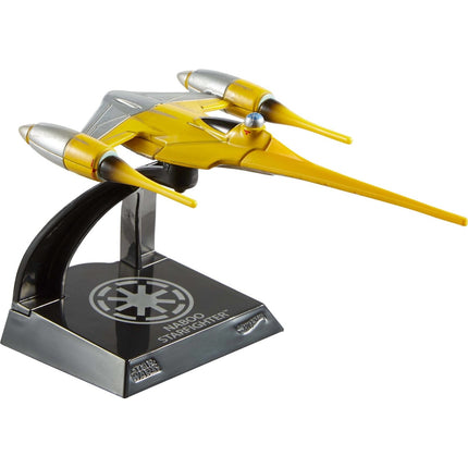 Hot Wheels Star Wars Starships Select Premium Diecast Naboo Starfigter