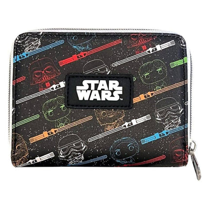 Funko Star Wars Light Saber Full Zip Wallet